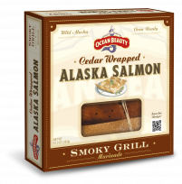 Cedar Wrapped Alaska Salmon Smoky Grill Marinade